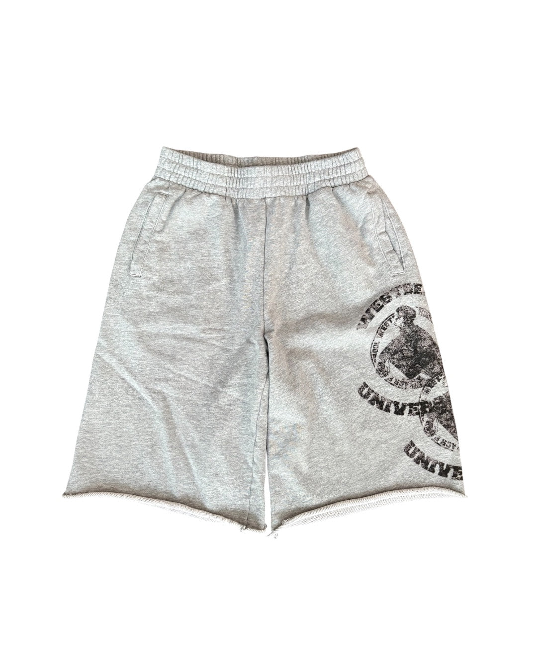 "UNIVERSITY" SHORTS (GREY)