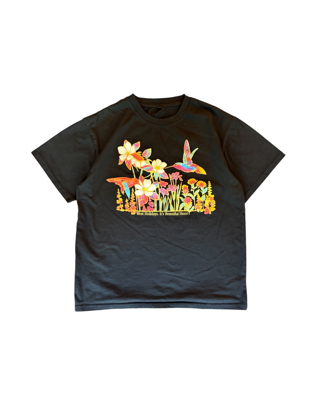 "FLOWERS" TEE