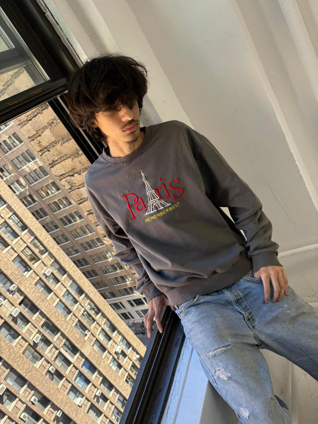 "PARIS" CREWNECK
