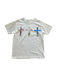 "CROSS" TEE (WHITE)